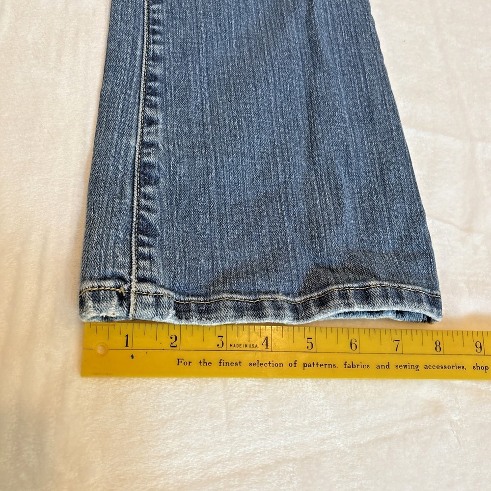 Vintage 5 Pocket Abercrombie Womens Bootcut Jeans Low Rise Size 0L Light Y2K 00s - Picture 10 of 12